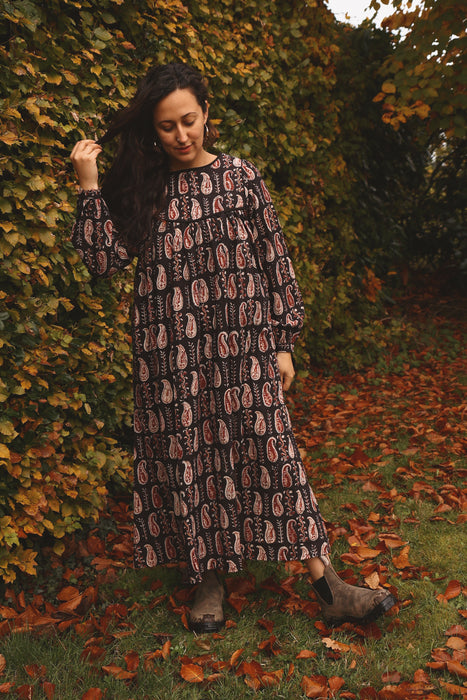 The Naazira Dress - Midnight