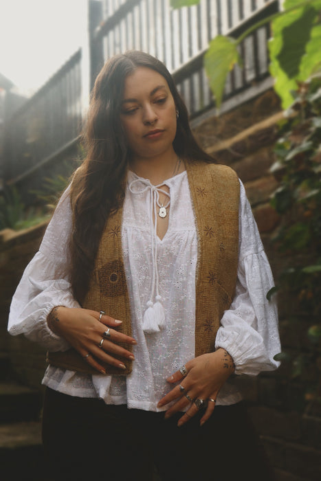The Isha Blouse - Broderie Anglaise