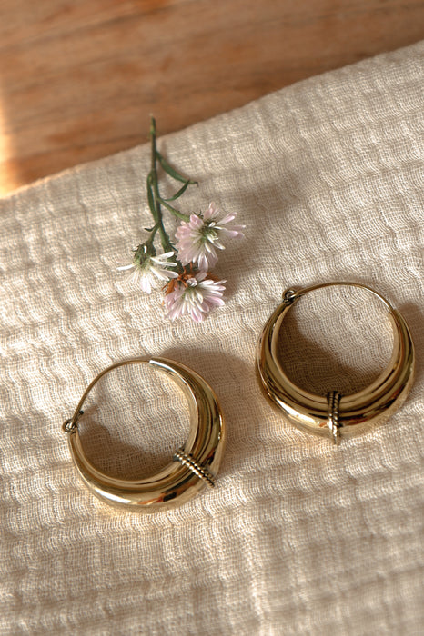 Rani Hoops - Gold