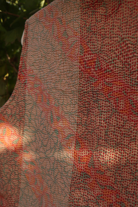 Kantha Teddy Gilet M/L