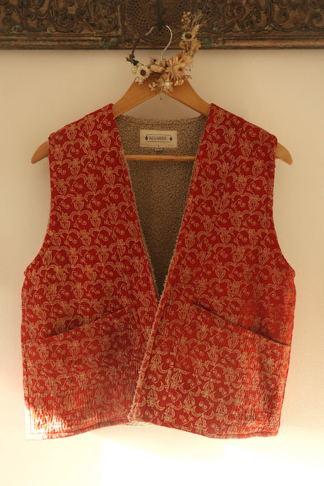 Kantha Teddy Gilet S/M