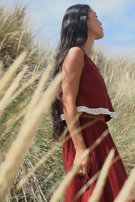 The Fable Blouse ~ Ruby