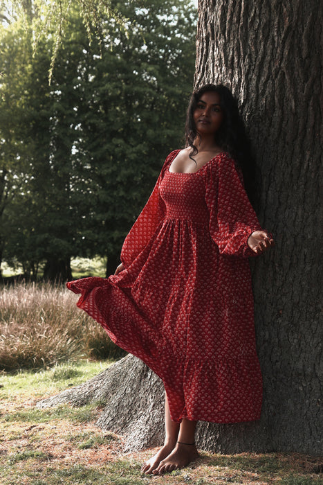 The Anushka Dress - Rosebud