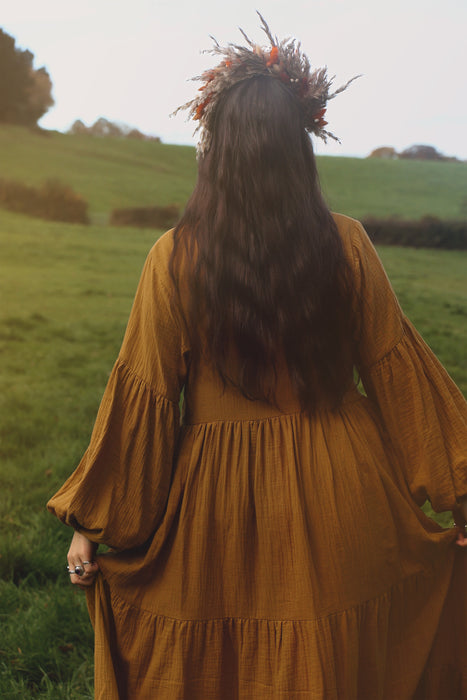 ✺ The Gaia Dress - Golden Ochre 
✺