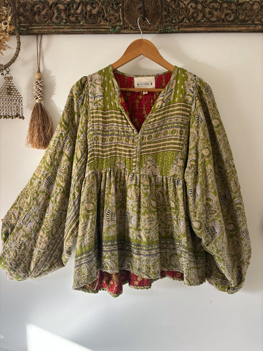 The Amrita Kantha Blouse - S