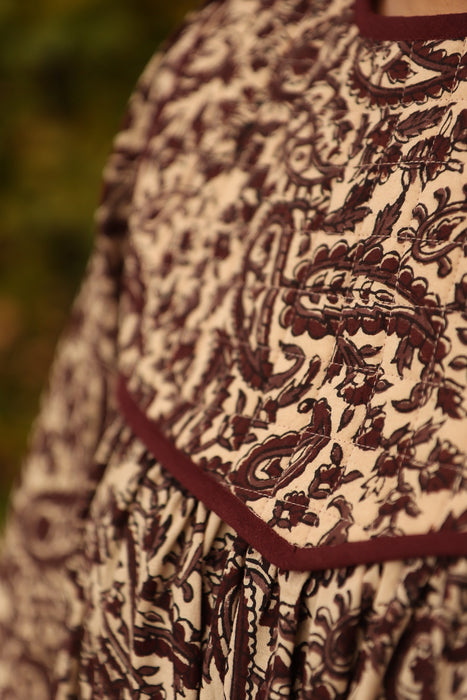 The Naazira Dress - Winter Paisley