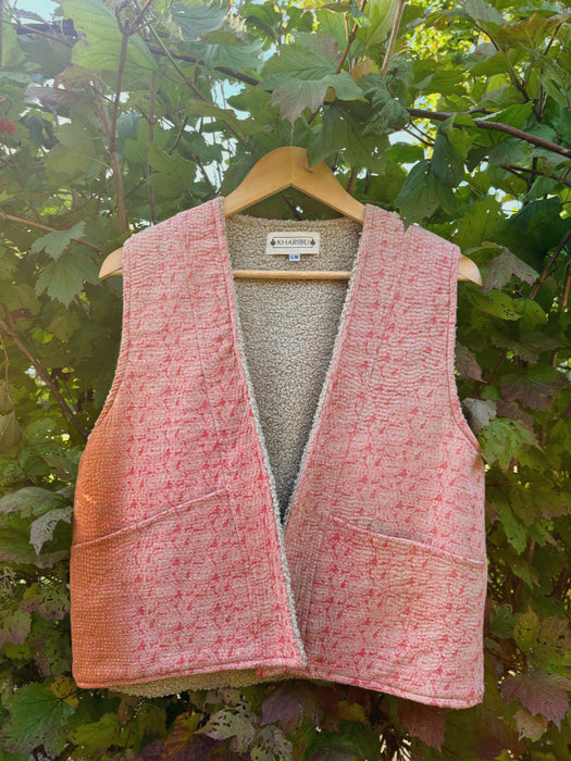 Kantha Teddy Gilet S/M