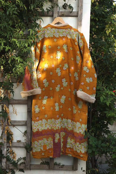 The Wanderlust Kantha Coat