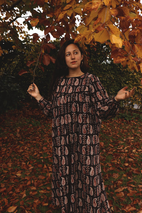 The Naazira Dress - Midnight