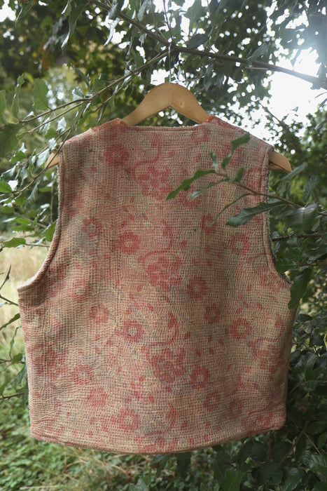 Kantha Teddy Gilet M/L