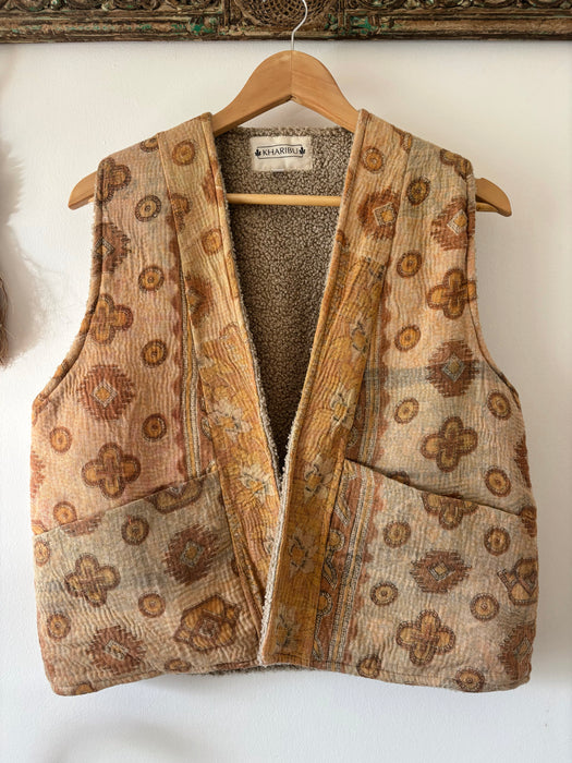 Kantha Teddy Gilet S/M