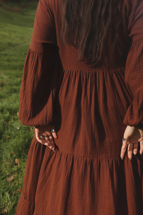 ✺ The Gaia Dress - Chestnut ✺