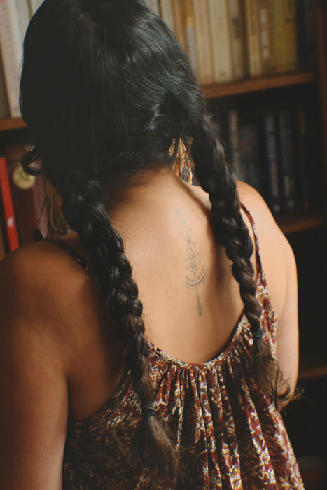 The Kalyani Midi Dress ~ Spiced Mulberry
