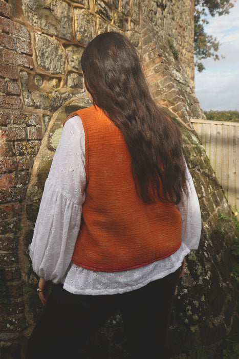 Kantha Teddy Gilet S/M