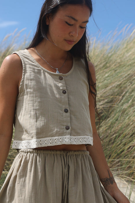 The Fable Skirt ~ Stone