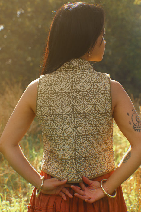 The Ritu Vest - Pebble