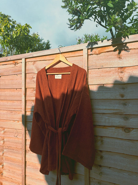 The Indira Kimono Jacket ~ Rust