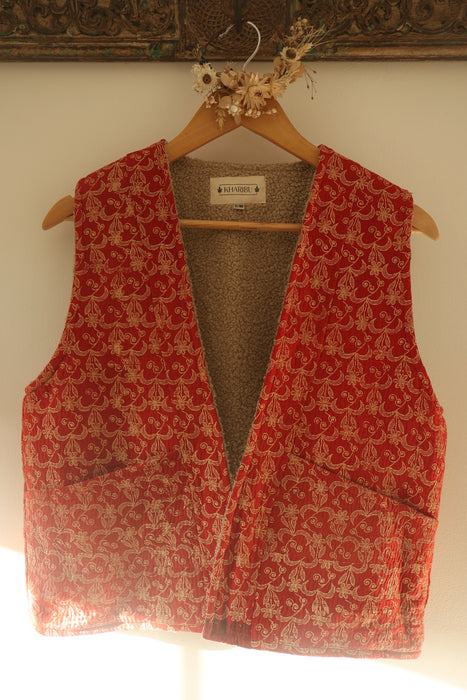 Kantha Teddy Gilet S/M