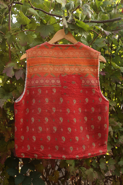 Kantha Teddy Gilet M/L