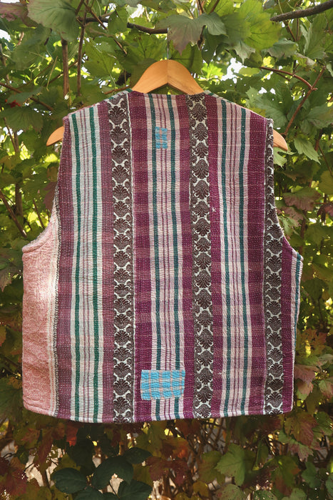Kantha Teddy Gilet M/L
