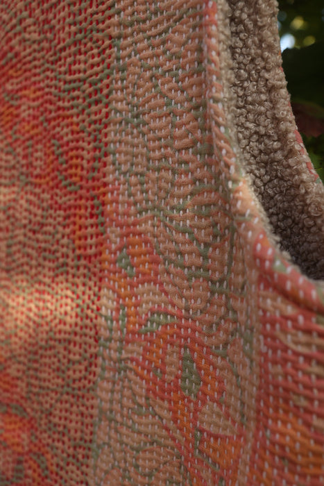 Kantha Teddy Gilet M/L
