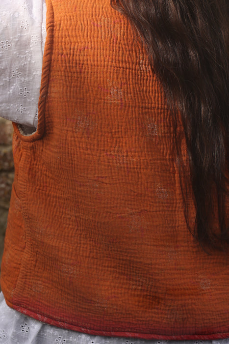 Kantha Teddy Gilet S/M