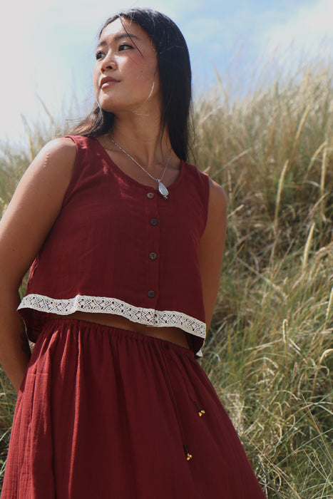 The Fable Blouse ~ Ruby