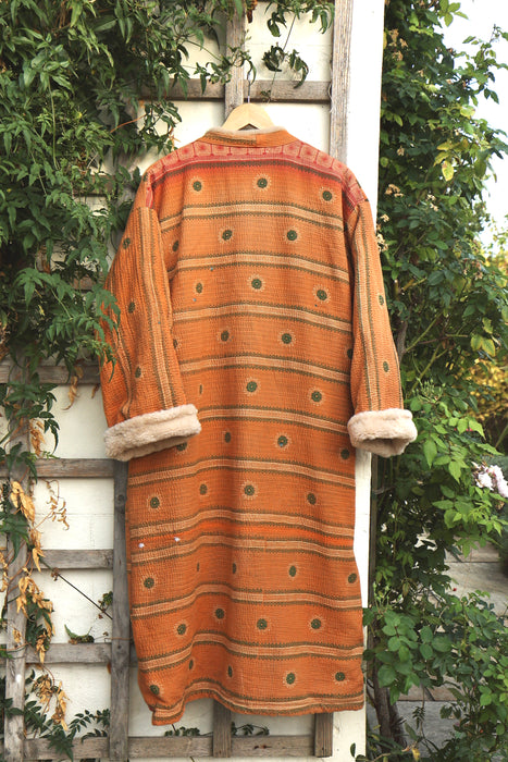The Wanderlust Kantha Coat