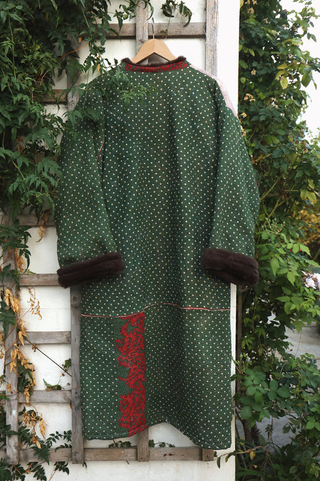 The Wanderlust Kantha Coat