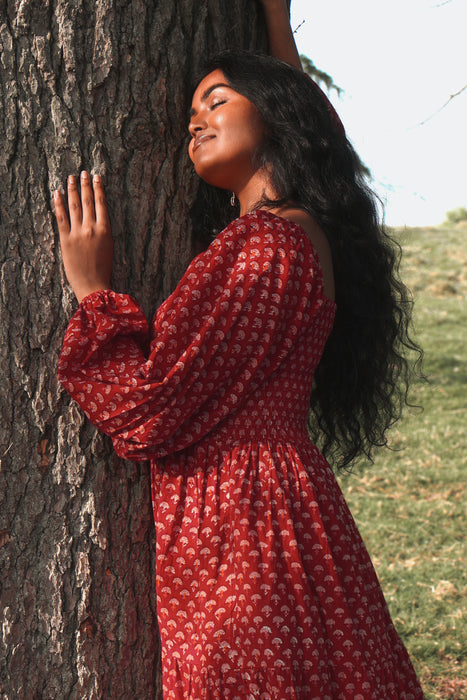 The Anushka Dress - Rosebud