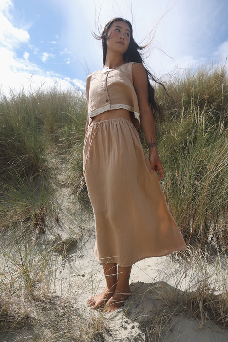 The Fable Blouse ~ Sand