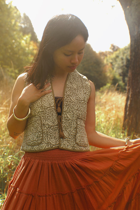 The Ritu Vest - Pebble
