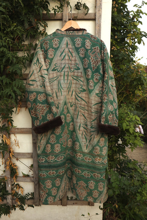 The Wanderlust Kantha Coat