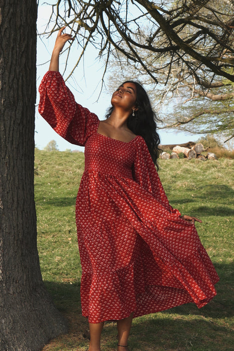 The Anushka Dress - Rosebud