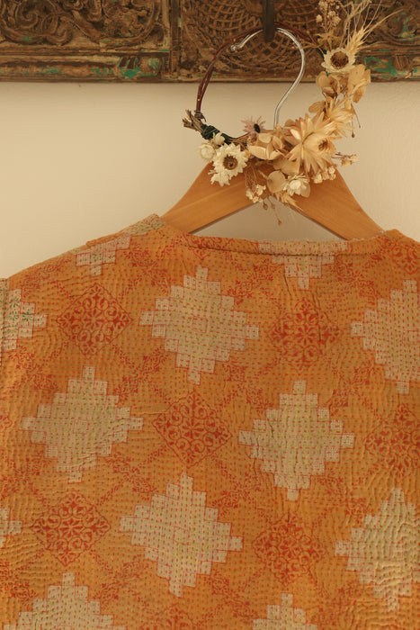 Kantha Teddy Gilet M/L