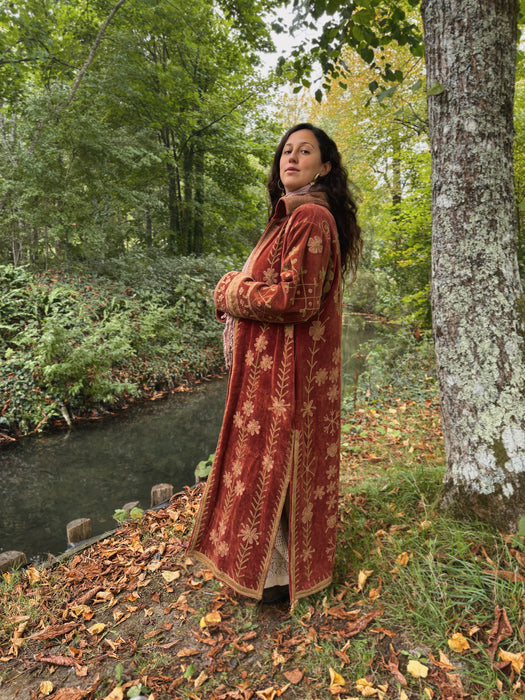 The Kasbah Velvet Duster - Marrakech