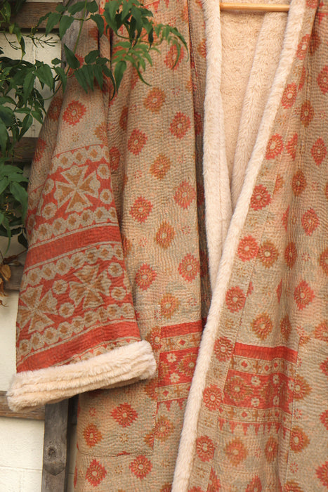 The Wanderlust Kantha Coat