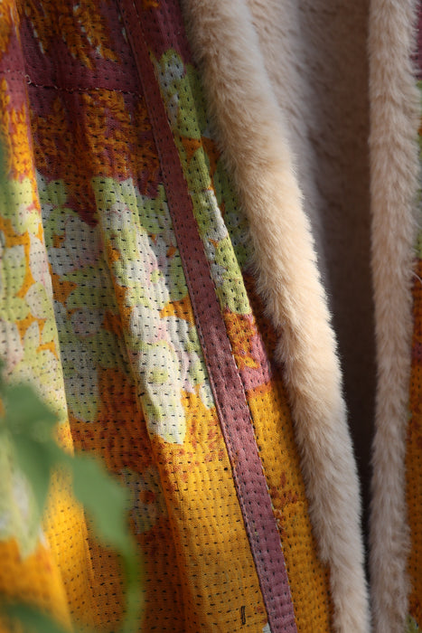The Wanderlust Kantha Coat