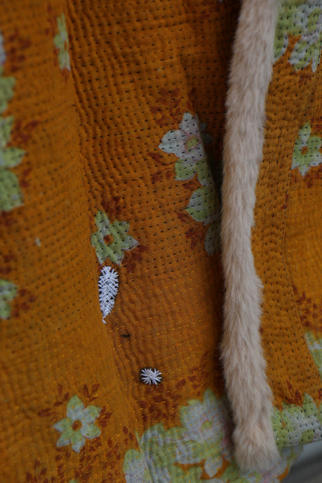 The Wanderlust Kantha Coat