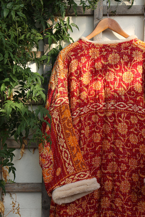 The Wanderlust Kantha Coat
