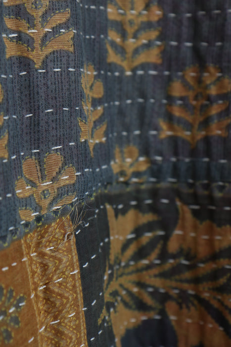 The Wanderlust Kantha Coat