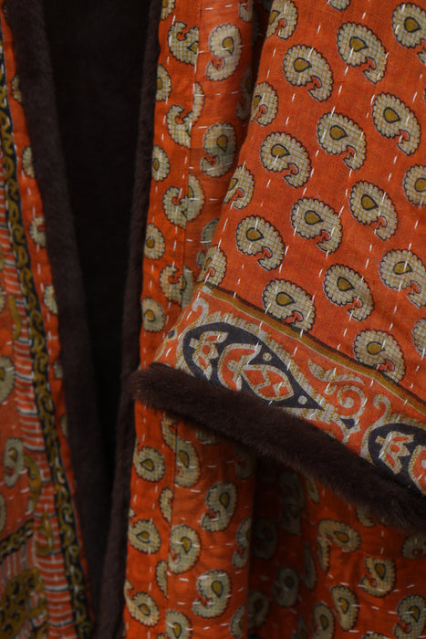 The Wanderlust Kantha Coat