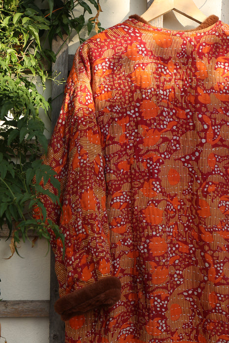The Wanderlust Kantha Coat