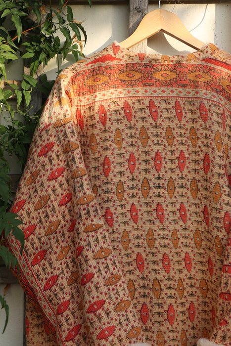 The Wanderlust Kantha Coat