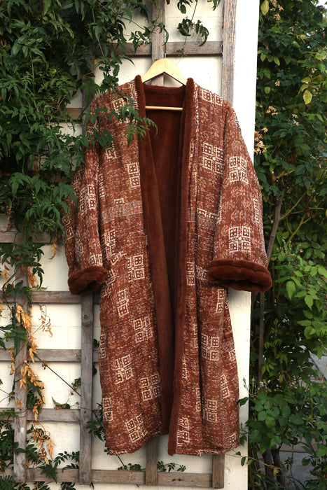The Wanderlust Kantha Coat