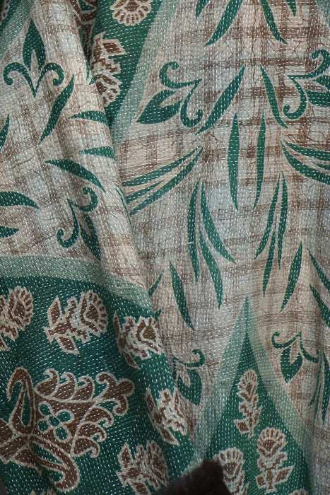 The Wanderlust Kantha Coat
