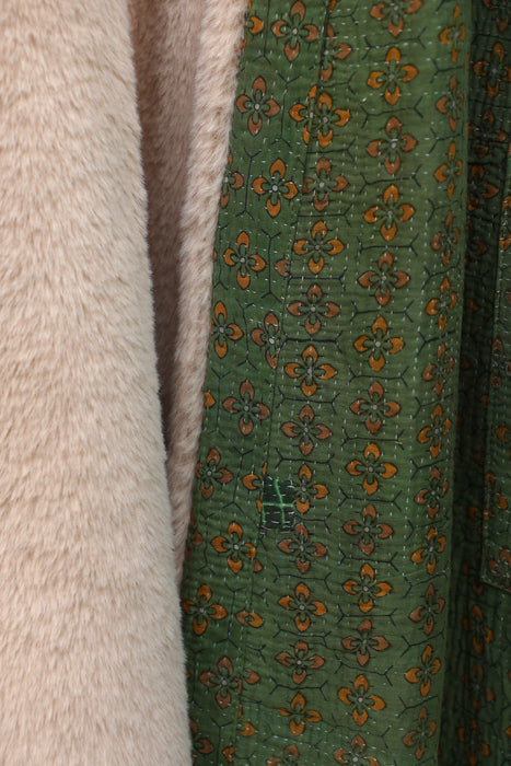 The Wanderlust Kantha Coat