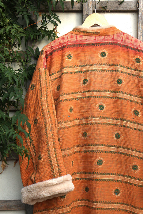 The Wanderlust Kantha Coat
