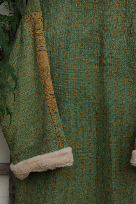 The Wanderlust Kantha Coat