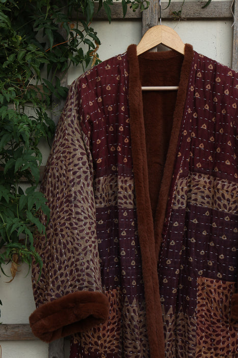 The Wanderlust Kantha Coat